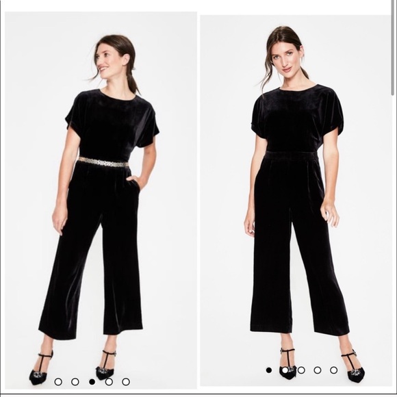 aston velvet jumpsuit